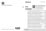 Sony FX Series User FX3 Guida utente
