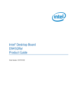 Intel D945GRW - Desktop Board Motherboard Manuale utente