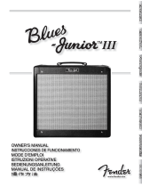 Fender Hot Rod Blues-Junior III Manuale del proprietario