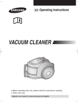Samsung Vacuum Cleaner Operating Instructions Manual