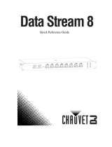CHAUVET DJ Data Stream 8 Quick Reference Manual