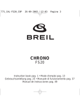BREIL CHRONO FS20 Manuale del proprietario