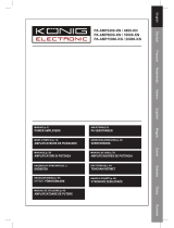 Konig Electronic PA-AMP6000-KN Manuale del proprietario