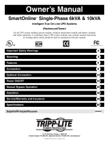 Tripp Lite SmartOnline SU10KRT3UHV Manuale del proprietario