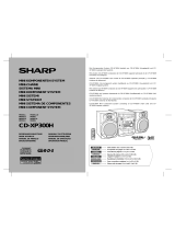 Sharp CD-XP300 - Compact Stereo System specificazione
