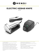 Hendi 267264 Electric Kebab Knife Manuale utente