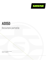Shure ADX5D Guida utente