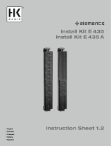 HK Audio E 435 A INSTALL KIT Manuale utente