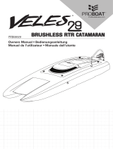 ProBoat PRB08029 Brushless RTR Catamaran Manuale utente