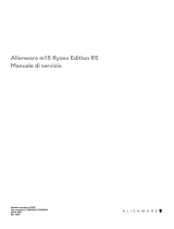 Alienware m15 Ryzen Edition R5 Manuale utente