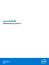 Dell Latitude 3580/3588 Manuale del proprietario