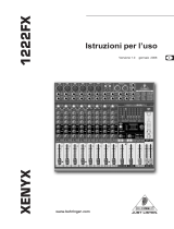 Behringer 1222FX Manuale del proprietario
