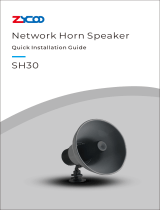 Zycoo SH30 Network Horn Speaker Quick Guida d'installazione