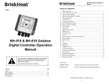 BriskHeat BH-510 DIGITAL WET-AREA CONTROLLER Manuale utente