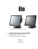 Elo 1715L 17" Touchscreen Monitor Guida utente