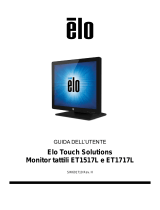 Elo 1517L 15" Touchscreen Monitor Guida utente