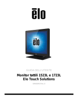 Elo 1723L 17" Touchscreen Monitor Guida utente