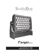 STUDIO DUE T-BRIGHT PLUS RGBW Manuale utente