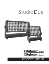 STUDIO DUE CITYBEAM LED SL84 RGBW Manuale utente