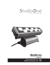 STUDIO DUE ARCHI 40 RGBW Manuale utente
