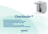 Optelec ClearReader+ Basic Manuale del proprietario