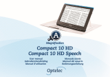 Optelec Compact 10 HD Manuale utente
