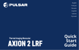 Pulsar XG35 LRF Axion 2 LRF Thermal Imaging Monocular Guida utente