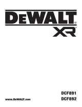 DeWalt DCF892NT Manuale utente