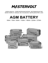 Mastervolt AGM 12/130 Manuale utente