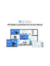 VSEVEN IFP Bytello ScreenShare Pro 5.0 Manuale utente