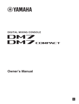 Yamaha DM7 Manuale del proprietario