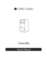 COMO AUDIO Blu Streaming Stereo System Manuale del proprietario