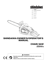 Shindaiwa 251WS Manuale utente