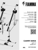 Fiamma 02096-43 Carry Bike Lift 77 Manuale utente