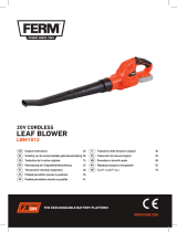 Ferm LBM1012 20V Cordless Leaf Blower Istruzioni per l'uso