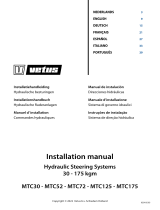 Vetus MTC30 Series Hydraulic Steering System Manuale utente