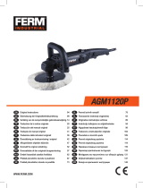 Ferm AGM1120P 1400W 180mm Angle Polisher Istruzioni per l'uso