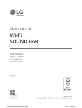 LG DSP8YA Wi-Fi Sound Bar Manuale del proprietario