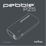 Veho Pebble PZ5 Portable Power Bank Manuale utente