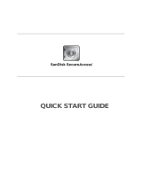 SanDisk extreme portable ssd SecureAccess Manuale del proprietario