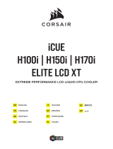 Corsair iCUE H100i ELITE LCD XT Extreme Performance LCD Liquid CPU Cooler Guida utente
