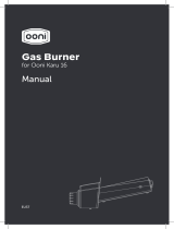 Ooni Karu 16 Gas Burner Manuale utente