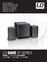 LD Systems DAVE 15 G3 Manuale utente