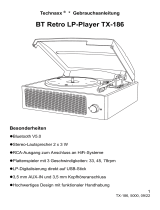 Technaxx Retro Plattenspieler Istruzioni per l'uso