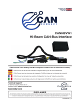 CAN CONNECT CANHBVW1 Hi-Beam CAN-Bus Interface Manuale utente