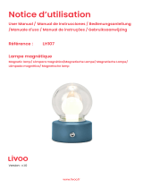 Livoo LH107 Magnetic Lamp Manuale utente