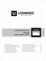 Vonroc CH515AC Convector Heater Manuale utente