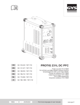 GYS PROTIG 231L DC PFC Manuale del proprietario