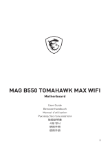 MSI MAG B550 Tomahawk Max Wifi Motherboard Guida utente