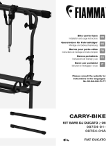 Fiamma 08754-01A Bike Carrier Bars Manuale utente